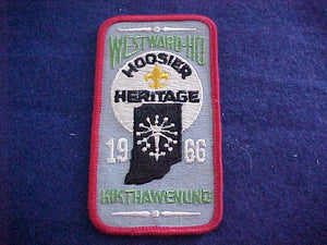 1966, KIKTHAWENUND COUNCIL, WESTWARD-HO, HOOSIER HERITAGE