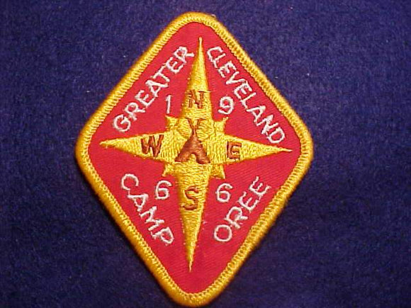 1966 PATCH, GREATER CLEVELAND CAMPOREE