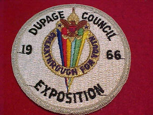 1966 PATCH DUPAGE COUNCIL EXPOSITION