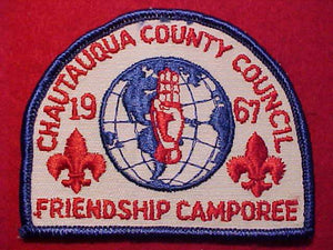 1967 CHATAUQUA COUNTY C. FRIENDSHIP CAMPOREE