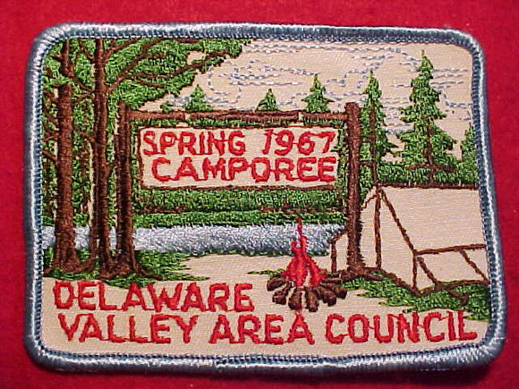 1967 DELAWARE VALLEY AREA C. SPRING CAMPOREE