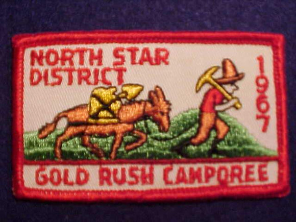 1967 NORTH STAR DISTRICT GOLD RUSH CAMPOREE