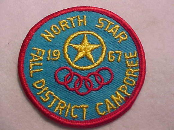 1967 NORTH STAR FALL DISTRICT CAMPOREE