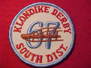 1967 SOUTH DISTRICT KLONDIKE DERBY