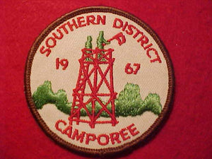 1967 SOUTHERN DISTRICT CAMPOREE