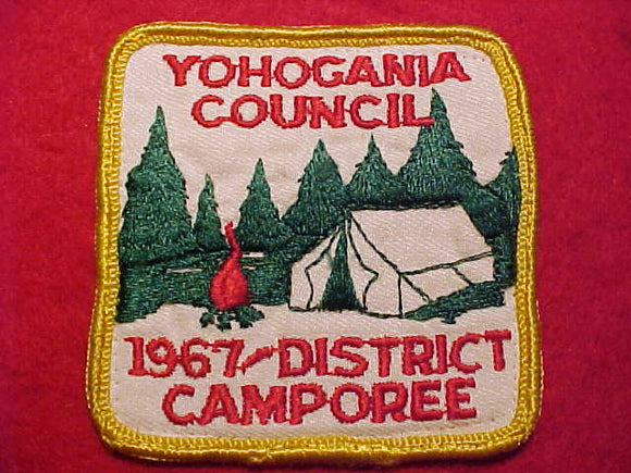 1967 YOHOGANIA C. DISTRICT CAMPOREE, USED
