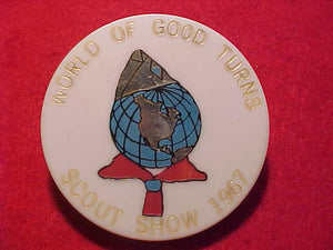1967 N/C SLIDE, WORLD OF GOOD TURNS SCOUT SHOW, PLASTIC
