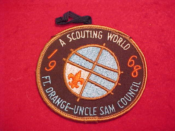 1968 FT ORANGE-UNCLE SAM COUNCIL, A SCOUTING WORLD