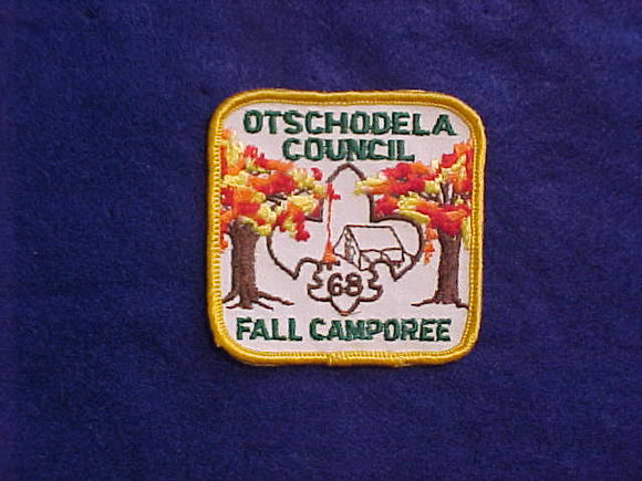 1968 OTSCHODELA COUNCIL FALL CAMPOREE