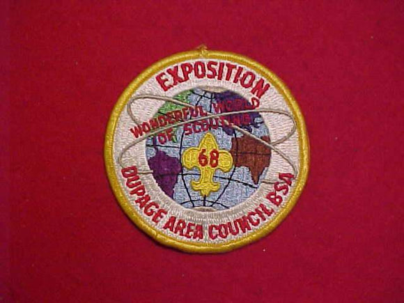 1968 DUPAGE AREA COUNCIL EXPOSITION, USED