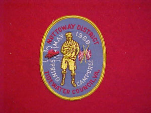 1968 TIDEWATER COUNCIL, VA, NOTTOWAY DISTRICT SPRING CAMPOREE