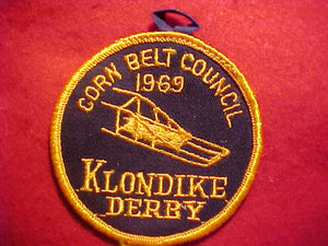 1969 PATCH, CORN BELT COUNCIL KLONDIKE DERBY