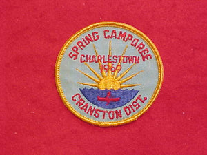 1969 CHARLESTOWN, CRANSTON DIST. SPRING CAMPOREE