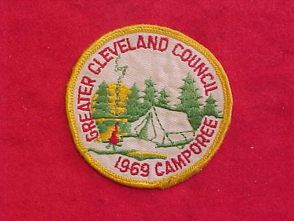 1969 GREATER CLEVELAND COUNCIL CAMPOREE, USED