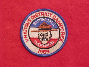 1969 V NATIONS DISTRICT CAMPOREE