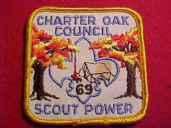 1969 PATCH, CHARTER OAK C. SCOUT POWER, USED
