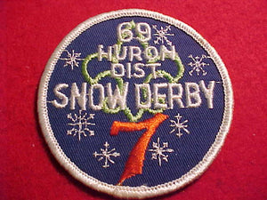 1969 PATCH, HURON DISTRICT (7) SNOW DERBY
