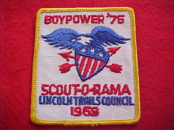 1969, LINCOLN TRAILS COUNCIL, SCOUT-O-RAMA