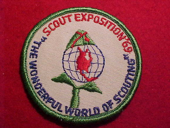 1969 PATCH, SCOUT EXPOSITION, 