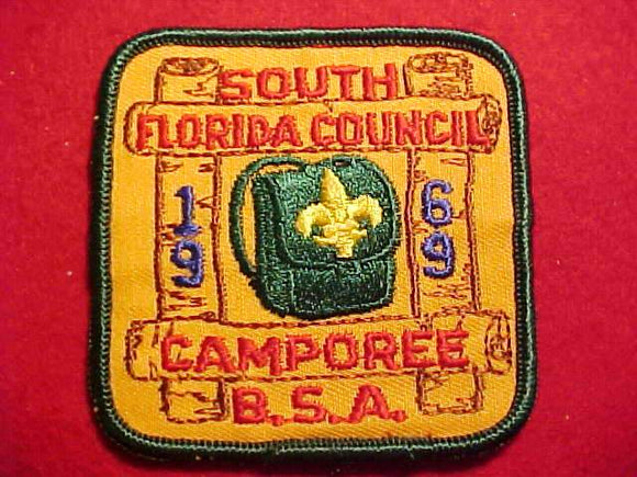 1969 PATCH, SOUTH FLORIDA C. CAMPOREE