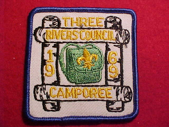 1969 PATCH, THREE RIVERS C. CAMPOREE