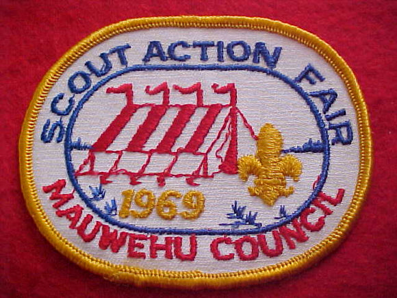 1969, MAUWEHU COUNCIL, SCOUT ACTION FAIR