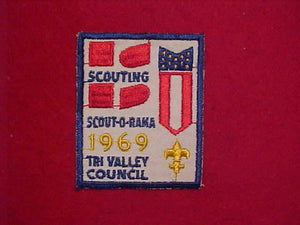 1969 TRI VALLEY COUNCIL SCOUT-O-RAMA, USED