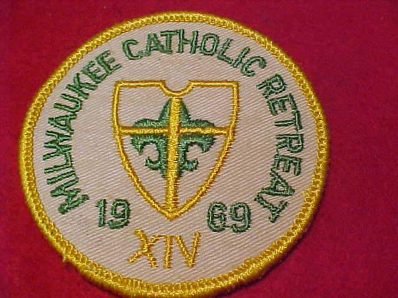 1969 PATCH, MILWAUKEE CATHOLIC RETREAT, BOX SOIL