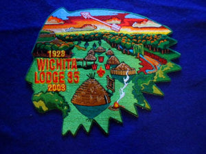 Lodge 35 Wichita J8 1928-2003 Jacket Patch