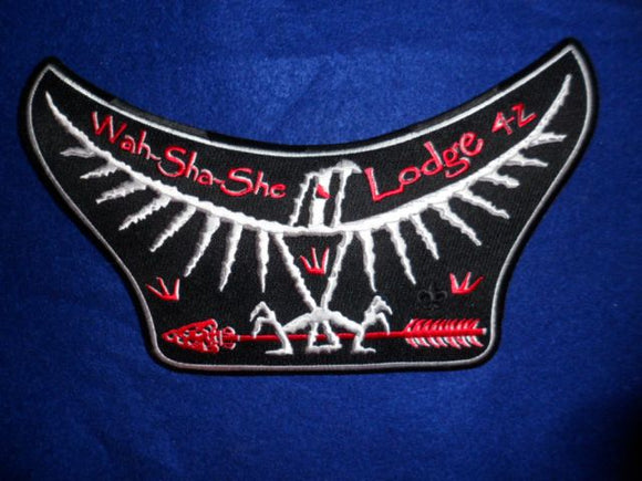 Lodge 42 Wah-Sha-She J2? Jacket Patch