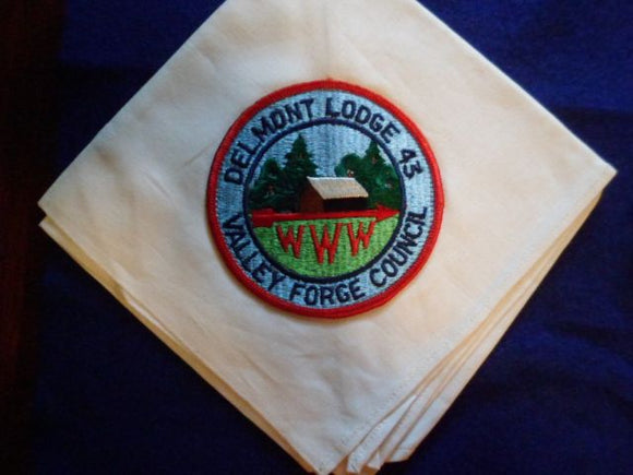 Lodge 43 Delmont R7 1960's Neckerchief