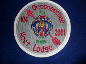 Lodge 104 Occoneechee C4 2001 Host Lodge