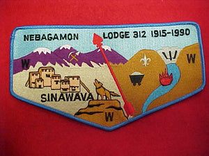 Lodge 312 nebagamon, J1, 1915-1990