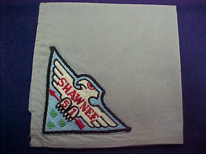 51 P1 Shawnee neckerchief w/ pie shaped patch