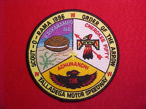 310 ER1996-1 KASKANAMPO, 1996 SCOUT-O-RAMA, TALLADEGA MOTOR SPEEDWAY