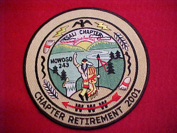 243 J1 MOWOGO, TSALI CHAPTER, 2001 CHAPTER RETIREMENT