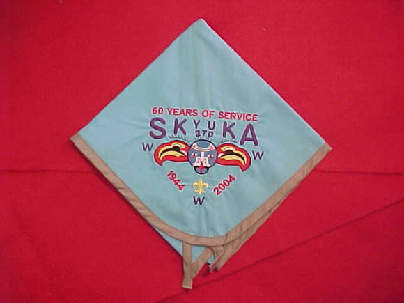 270 N3 SKYUKA NECKERCHIEF, 60 YEARS OF SERVICE, 1944-2004