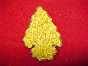 GOLD ARROWHEAD AWARD, ISSUED FOR ASSISTANT SCOUTMASTERS IN 1952-53 ONLY. RARE