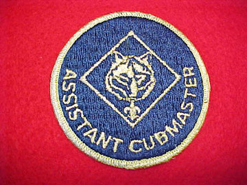 ASSISTANT CUBMASTER, TRAINED, GMY BORDER, 1973-89