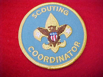 SCOUTING COORDINATOR, LIGHT BLUE TWILL, 1978-89