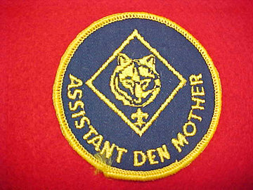 ASSISTANT DEN MOTHER (NOT TRAINED), 1973-80