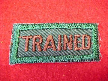TRAINED, EXPLORER LEADER ISSUE, BROWN/GREEN