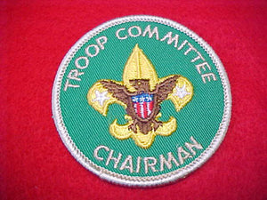 TROOP COMMITTEE CHAIRMAN, 1973-89