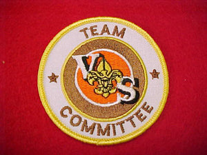 VARSITY TEAM COMMITTEE, 1984-89