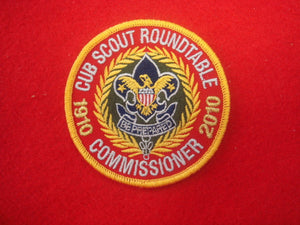 Cub Scout Roundtable Commissioner 1910-2010, grn b