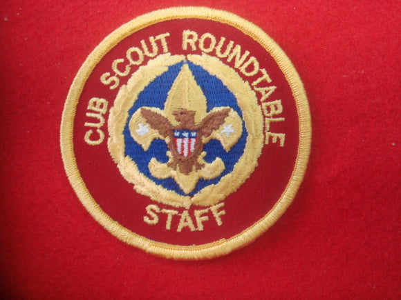 Cub Scout Roundtable Staff Computer Designed #AP67B