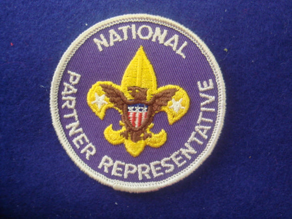 National Partner Representative Not Fully Embr'd 1973-80's