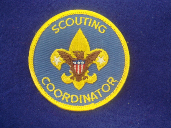 Scouting Coordinator 1976-89, Medium Blue Twill