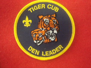 Tiger Cub Den Leader 2001-Present, Yellow Bdr.