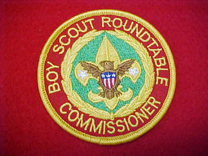 BOY SCOUT ROUNDTABLE COMMISSIONER 1992+
